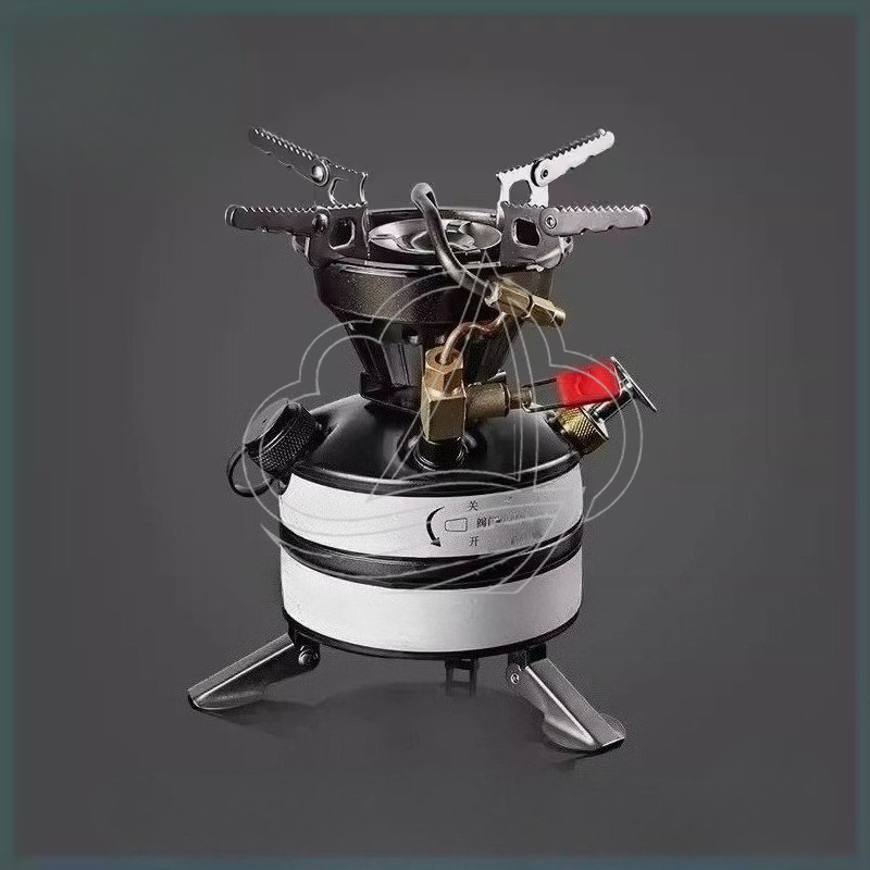 オールインワンポータブルキャンプストーブキット、多燃料バーナ - Camping Cooking Portable のレビューと価格