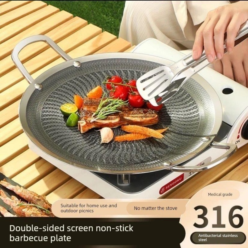 316ステンレス鋼多機能調理BBQグリルパン、キャンプ、家庭 - Camping Cooking Stove のレビューと価格