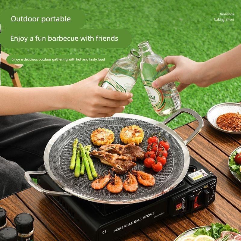 316ステンレス鋼多機能調理BBQグリルパン、キャンプ、家庭 - Camping Cooking Stove のレビューと価格