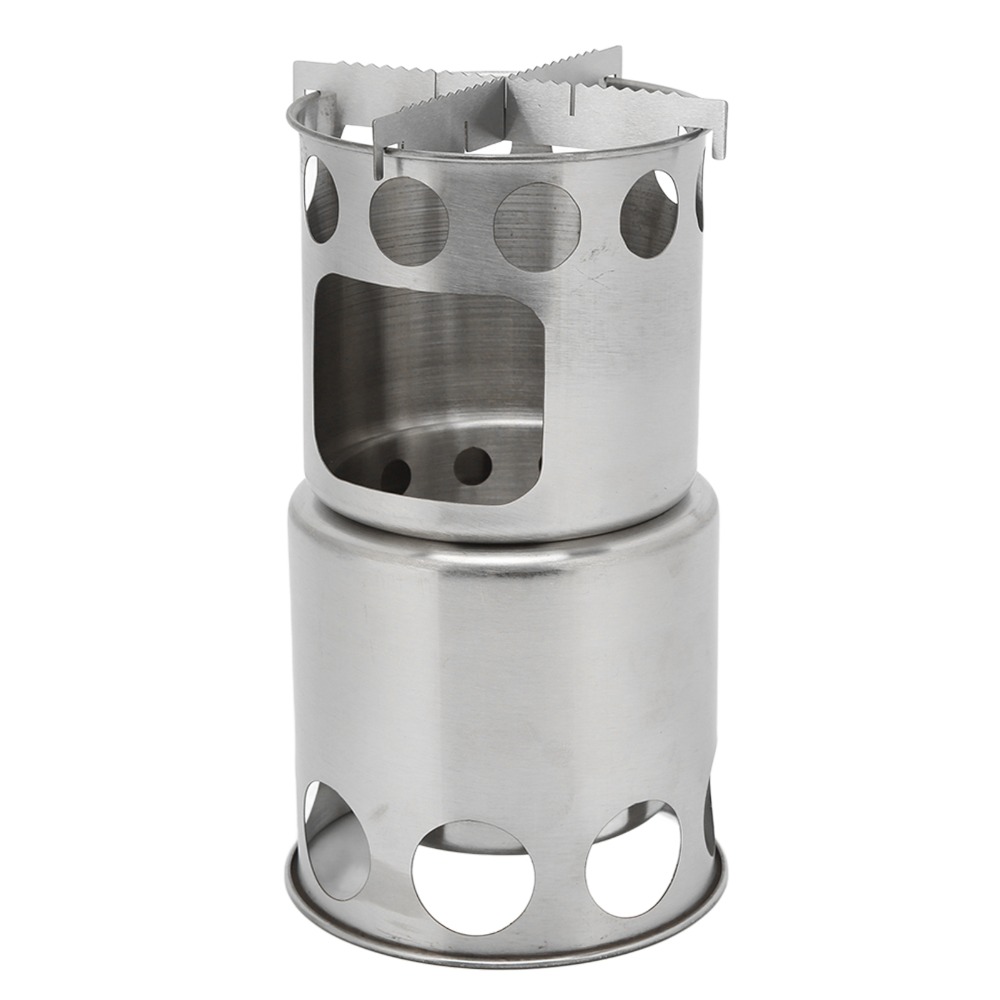 耐久性のあるステンレス鋼キャンプ調理器具セットノンスリップサ - Camping Cooking Stove のレビューと価格