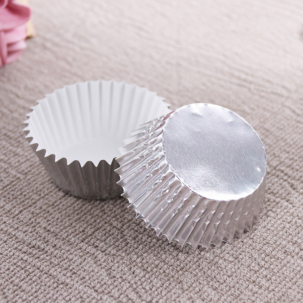 200個入り 高耐久アルミホイルマフィンカップ 漏れ防止 滑 - Aluminum Foil Heavy Duty のレビューと価格