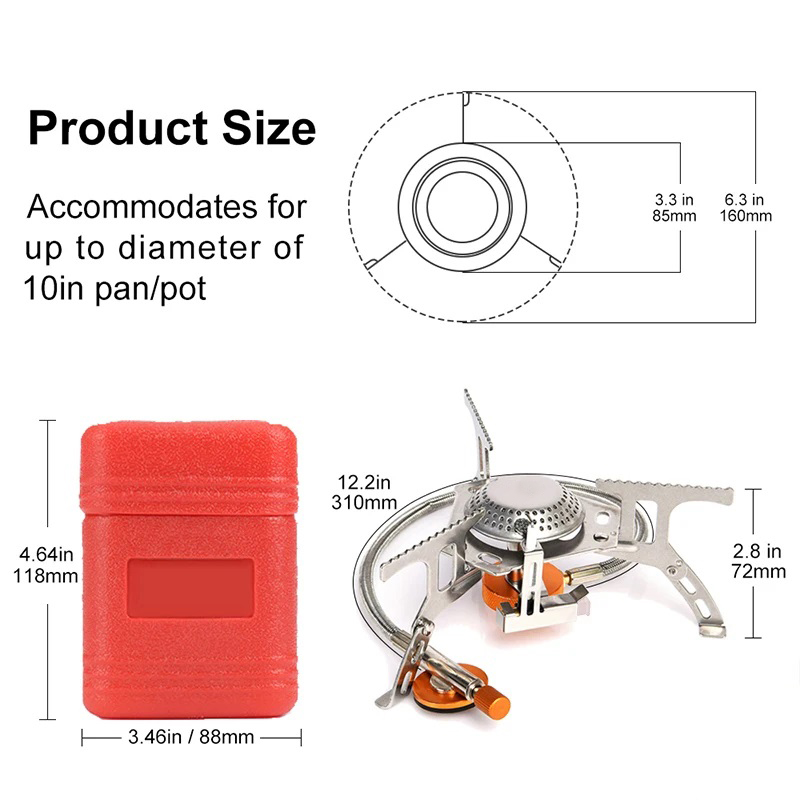 キャンプガスストーブポータブル折りたたみ屋外バックパッキング - Camping Cooking Drawer のレビューと価格