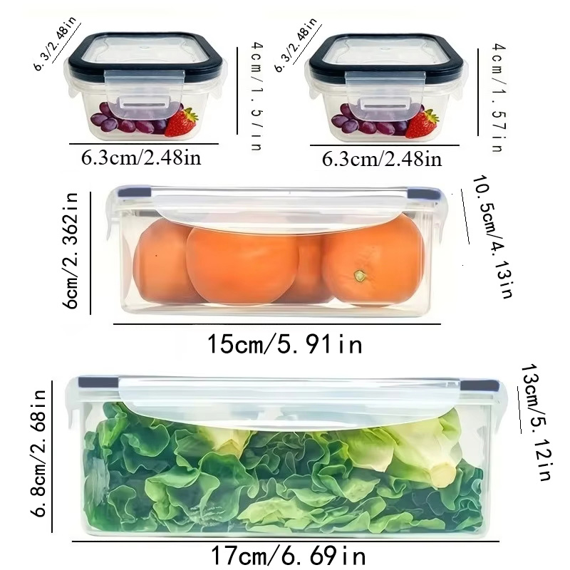 8個セットには、4つの容器と4つの蓋が含まれています。気密食 - Camping Cooking Kit のレビューと価格