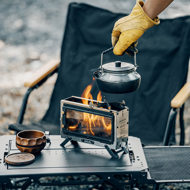 Goout スプリングヒル ウッドストーブ ポータブル薪スト - Campfire Cooking のレビューと価格
