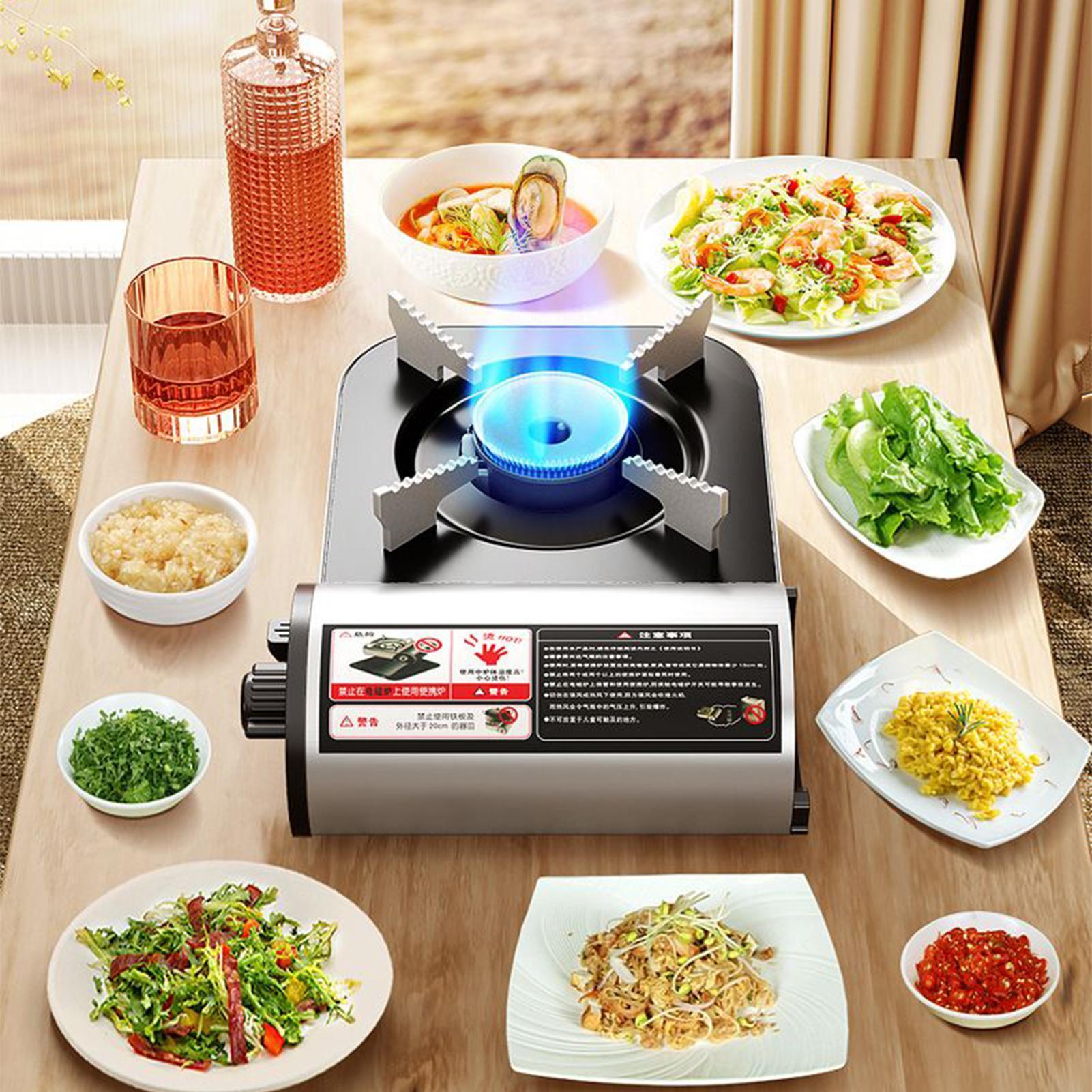 キャンプストーブポータブルキャンプストーブバーナー 2100 - Camping Cooking Gas Stove Portable Tool のレビューと価格