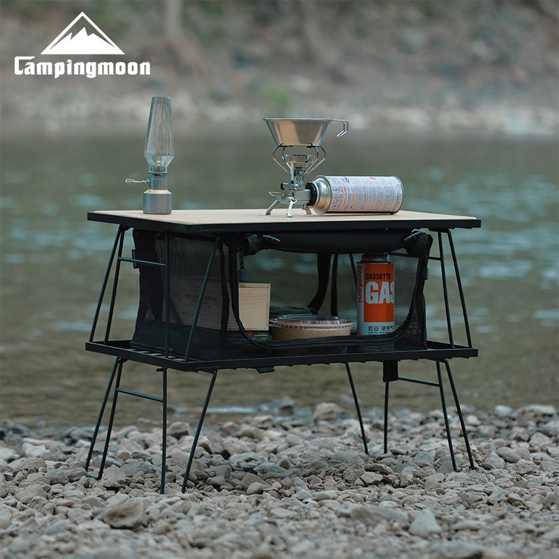 CAMPINGMOON T-230 ポータブル多機能鉄製収納 - Camping Cooking Portable のレビューと価格