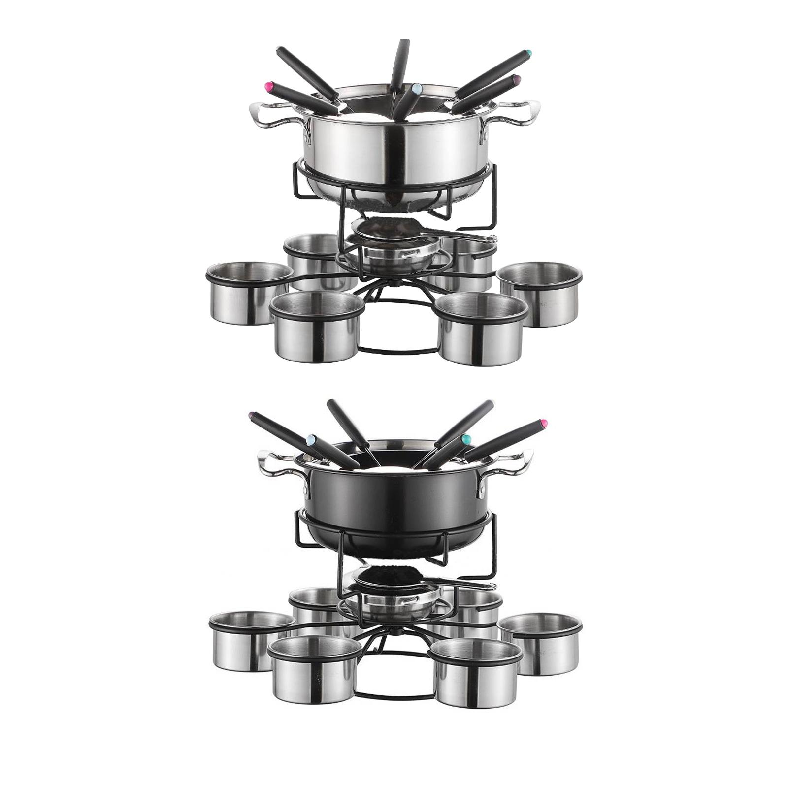 フォンデュポットセット調理ストーブ厚みのある多機能安定した溶 - Camping Cooking Stove のレビューと価格