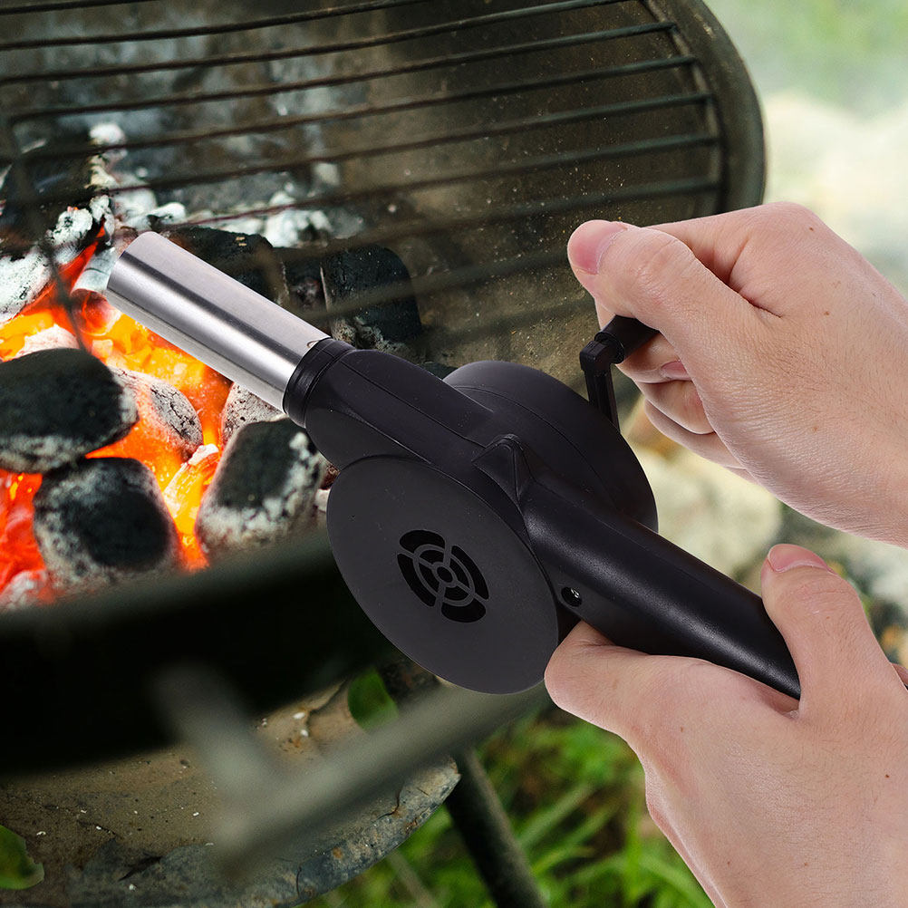 手動式ブロワー、屋外バーベキューグリル、ファイヤーピット、キ - Campfire Cooking のレビューと価格