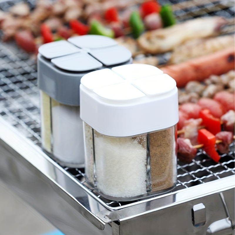 4in1 キャンプ調味料シェーカー 多目的スパイスジャー 蓋 - Camping Cooking Set Non Stick のレビューと価格