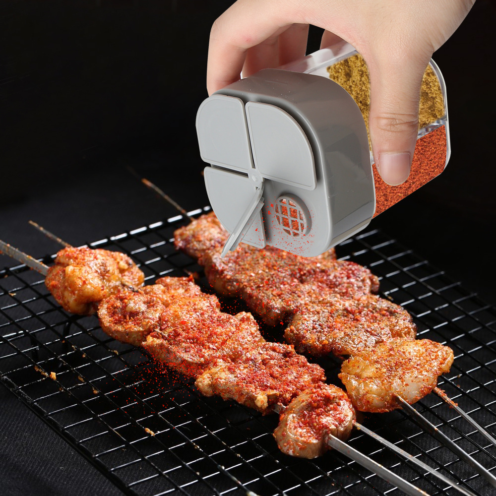 4in1 キャンプ調味料シェーカー 多目的スパイスジャー 蓋 - Camping Cooking Set Non Stick のレビューと価格