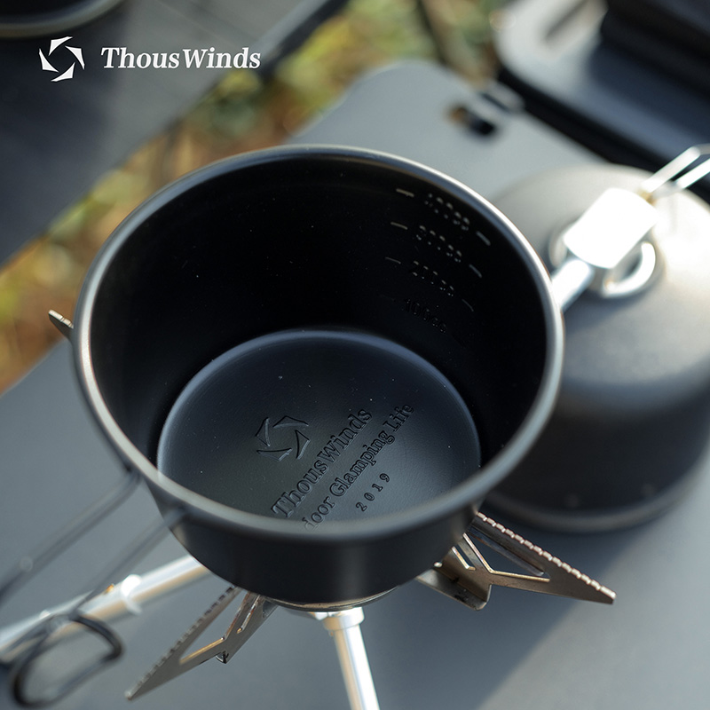 Thous風屋外キャンプpinic折りたたみでシエラカップハ - Camping Cooking Set Non Stick のレビューと価格
